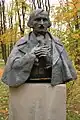 Statue de Nicolas Gogol, écrivain ukrainien.