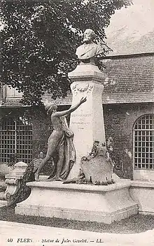 Monument à Jules Gévelot (1906), bronze, Flers.