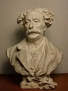 Arthur de Gravillon (1899), plâtre, musée des beaux-arts de Lyon.