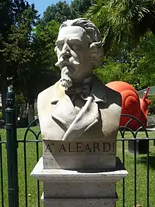 Buste d'Aleardo Aleardi.