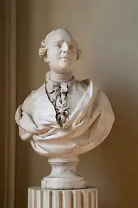 Louis XVI (1777), marbre, château de Versailles.