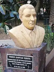 Description de l'image Busto de Pedro Garfias Zurita.jpg.