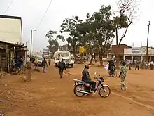 une partie de la ville de Butembo dans les années 1990