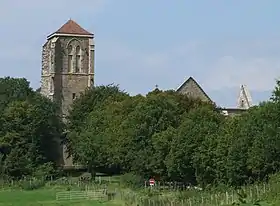 Vue de la collégiale