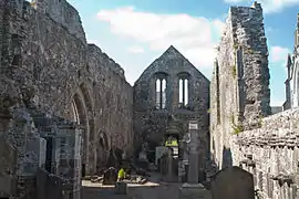 Intérieur du monastère franciscain.