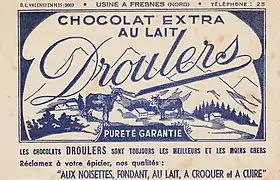 logo de Chocolat Droulers