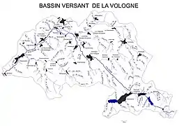 Bassin versant de la Vologne. Sa source est située sur le domaine du jardin d'altitude du Haut-Chitelet