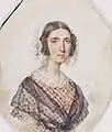 Portrait de Mme Bonie mère, E. CEAS, 1843.