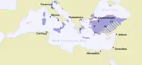 L'Empire byzantin (717).