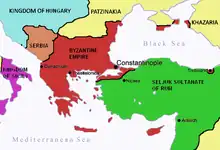 empire byzantin en 1081