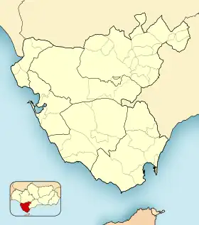 (Voir situation sur carte : province de Cadix)