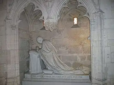 Monument funéraire de Pierre-Hector Coullié, dans la primatiale Saint-Jean de Lyon