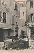 La fontaine au début du XXe siècle