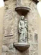 Statue de l'église.