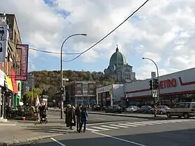 Le chemin de la Côte-des-Neiges et l'Oratoire Saint-Joseph