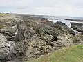 Quiberon : la "Côte Sauvage".