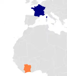 Côte d'Ivoire et France