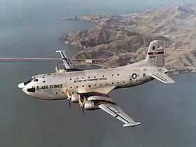 Un Douglas C-124 Globemaster II similaire à celui impliqué dans le crash.
