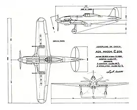 vue en plan de l’avion