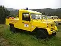 Camion-citerne feu de forêt léger six cents litres de patrouille de prévention État Sovamag de la DDAF du Var en 2007.