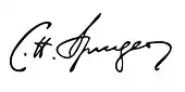 signature de Charles Spurgeon