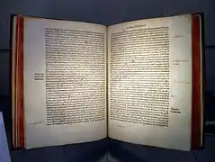 C. Iuli Caesaris De Bello Gallico, édité par Ottaviano Scoto à Venise en 1482.