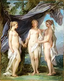 The Three Graces, de Carle van Loo, 1763
