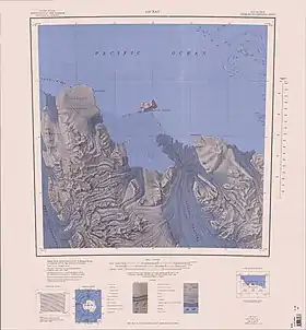 Carte du glacier.