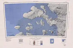 (en) Carte de la péninsule de Guest.