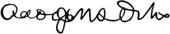 signature d'Adolph Ochs