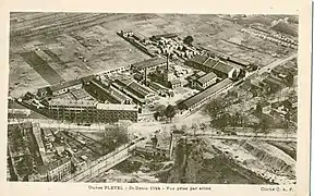 En 1922, la manufacture Pleyel était bien isolée.