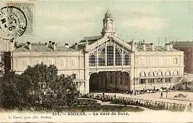 Amiens, la gare de 1846.