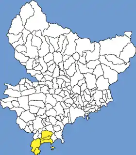 Localisation de Communauté d'agglomérationCannes Pays de Lérins