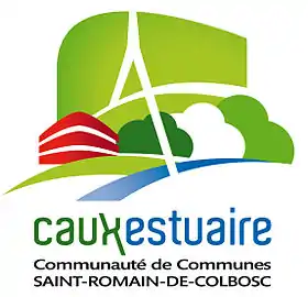 Blason de Communauté de communes Caux Estuaire
