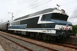 La 72084 en gare de Lison (juin 2009).