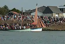 Arrivée des bateaux, Paimpol 2019