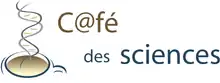 Premier logo du C@fé des sciences