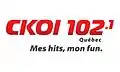 Logo CKOI 2012-2015
