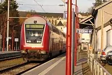 Train en gare en 2010