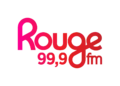 Logo de Rouge FM du 18 août 2011 au 14 août 2017.