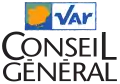 Logo du conseil général du Var jusqu'en avril 2015.