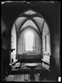 Vue du choeur de l'église de Treytorrens, photographie d'Albert Naef, 1897-1900