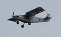 Un CH 701 a turbopropulsion en vol