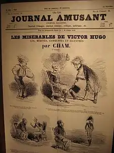 Interprétation des Misérables de Victor Hugo.