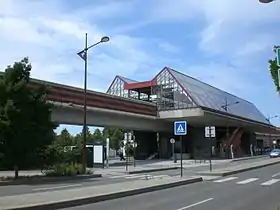 Vue de la station aérienne CHR Oscar-Lambret