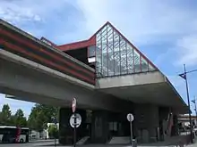 Vue de la station aérienne CHU – Centre Oscar-Lambret.