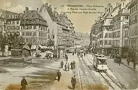 Image illustrative de l’article Ancien tramway de Strasbourg