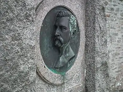 Charles Maurice Cabart-Danneville, cimetière de La Glacerie.