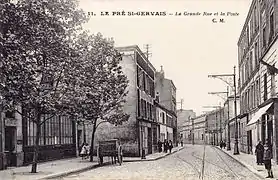La Grande Rue et la Poste.
