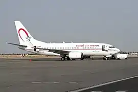 Boeing 737 Royal Air Maroc.